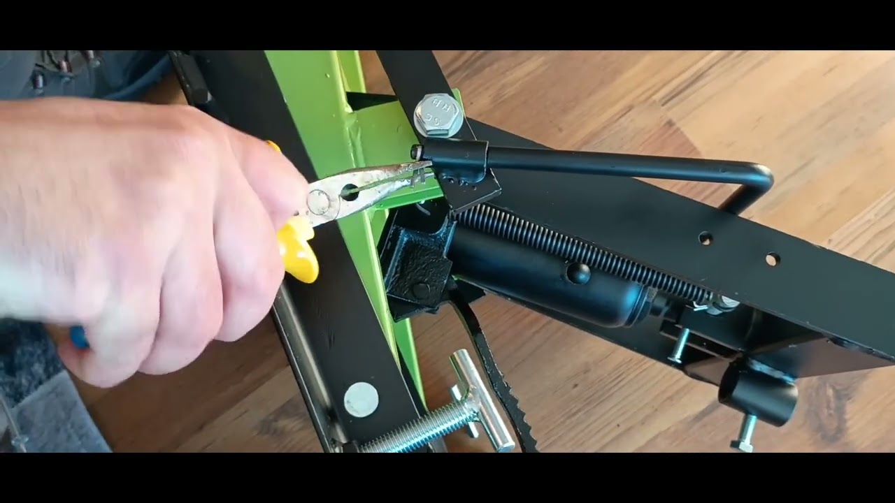 Aufbau Hebebühne für Motorrad