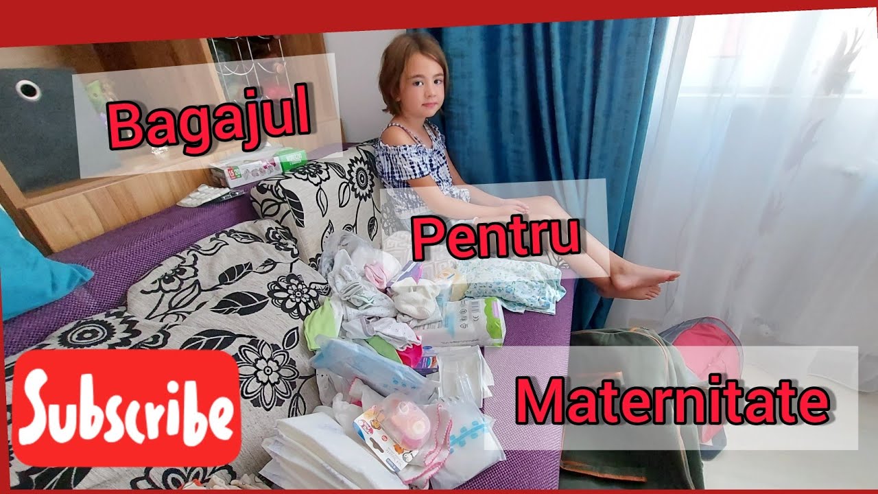 Bagajul meu de maternitate!! Bagajul nr 1 si nr 2, pentru spitalul de stat!