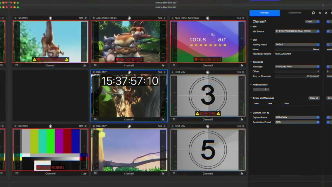 Multichannel NDI Recording for Apple Users &ndash; Best Solution on macOS