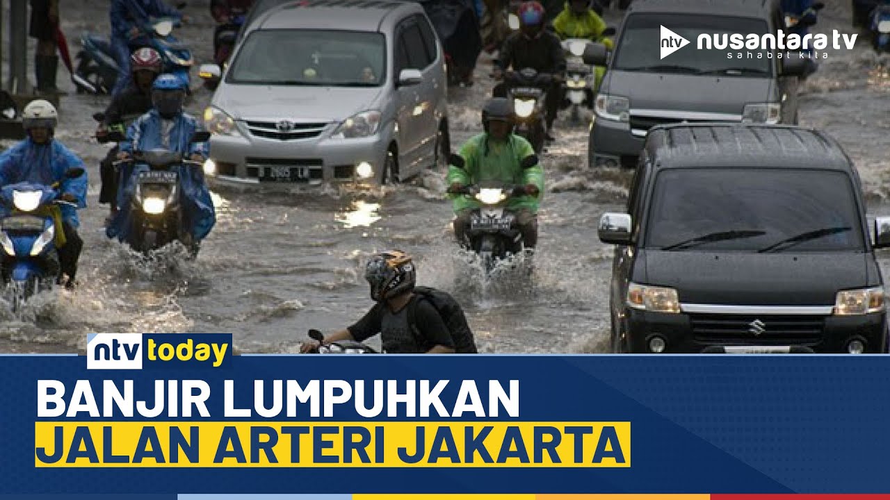 [LIVE] Intensitas Hujan Tinggi, Sejumlah Ruas Jalan Arteri Jakarta Tergenang Banjir | NTV TODAY