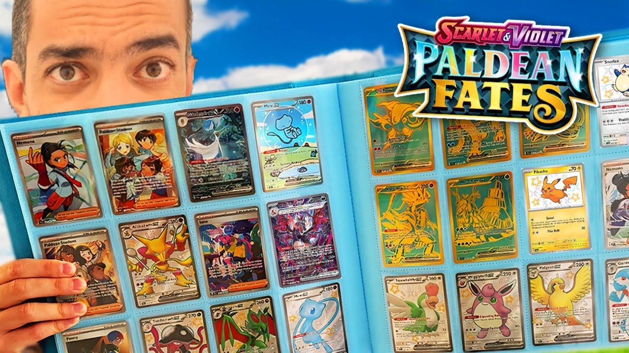 Termine el Master Set de PALDEAN FATES al 100% Después de 1,000 Sobres!!