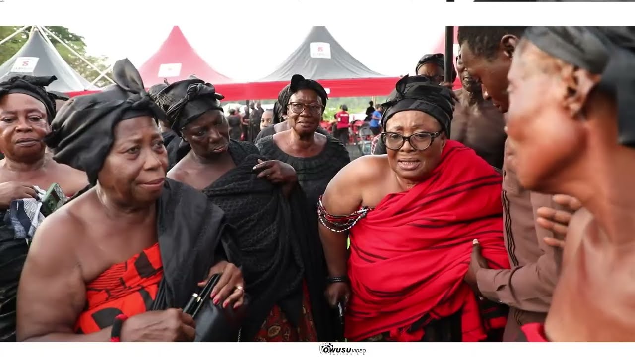 THURSDAY AFTERNOON FUNERAL OF THE LATES NANA KWAKU AKOWUAH BOMPATAHENE & NANA ABENA AGYAKOMA BOMPATA