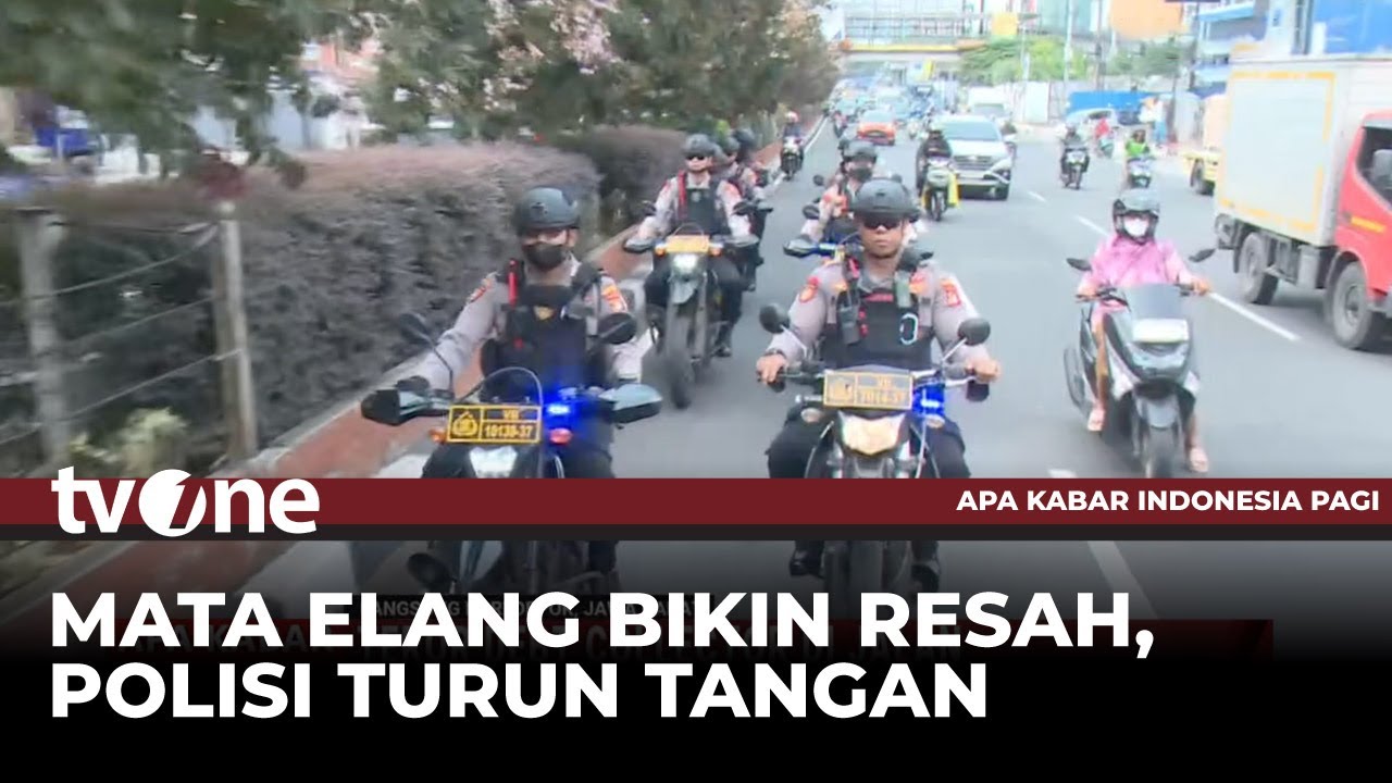 Polisi Lakukan Patroli Mata Elang di Sejumlah Jalan Kota Depok | tvOne