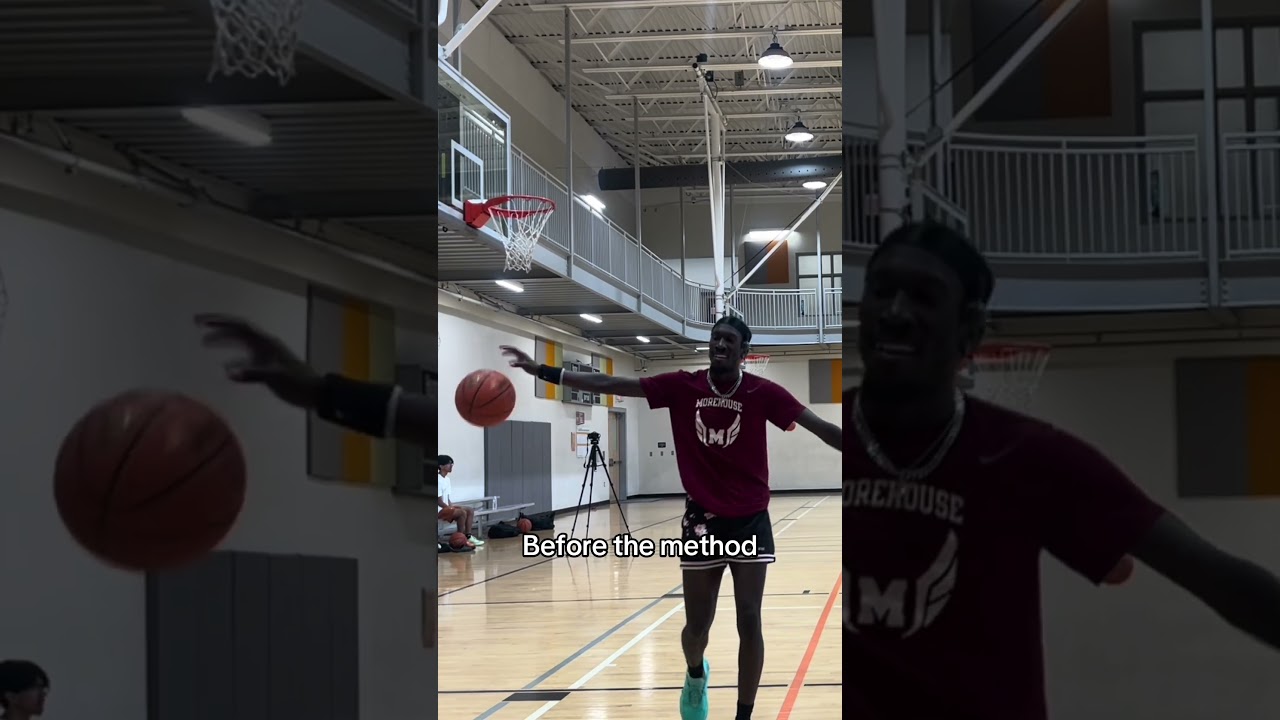 Dunks before and after the method😳 #dariusjrag #dunk #basketball