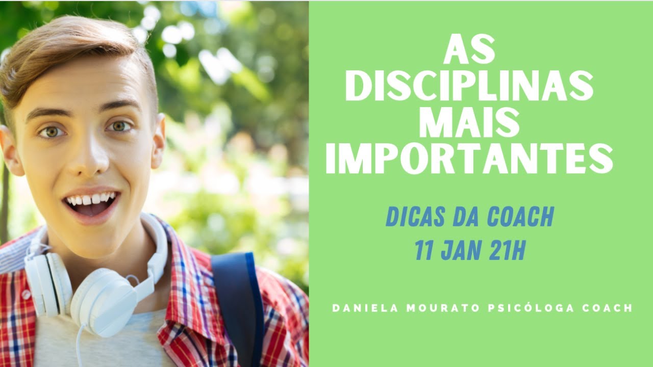 As disciplinas mais importantes quando estás no 9ºano