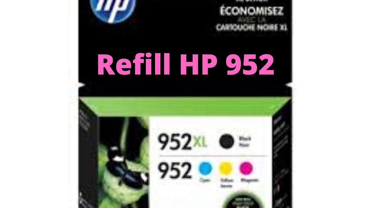 How to refill HP 952 XL