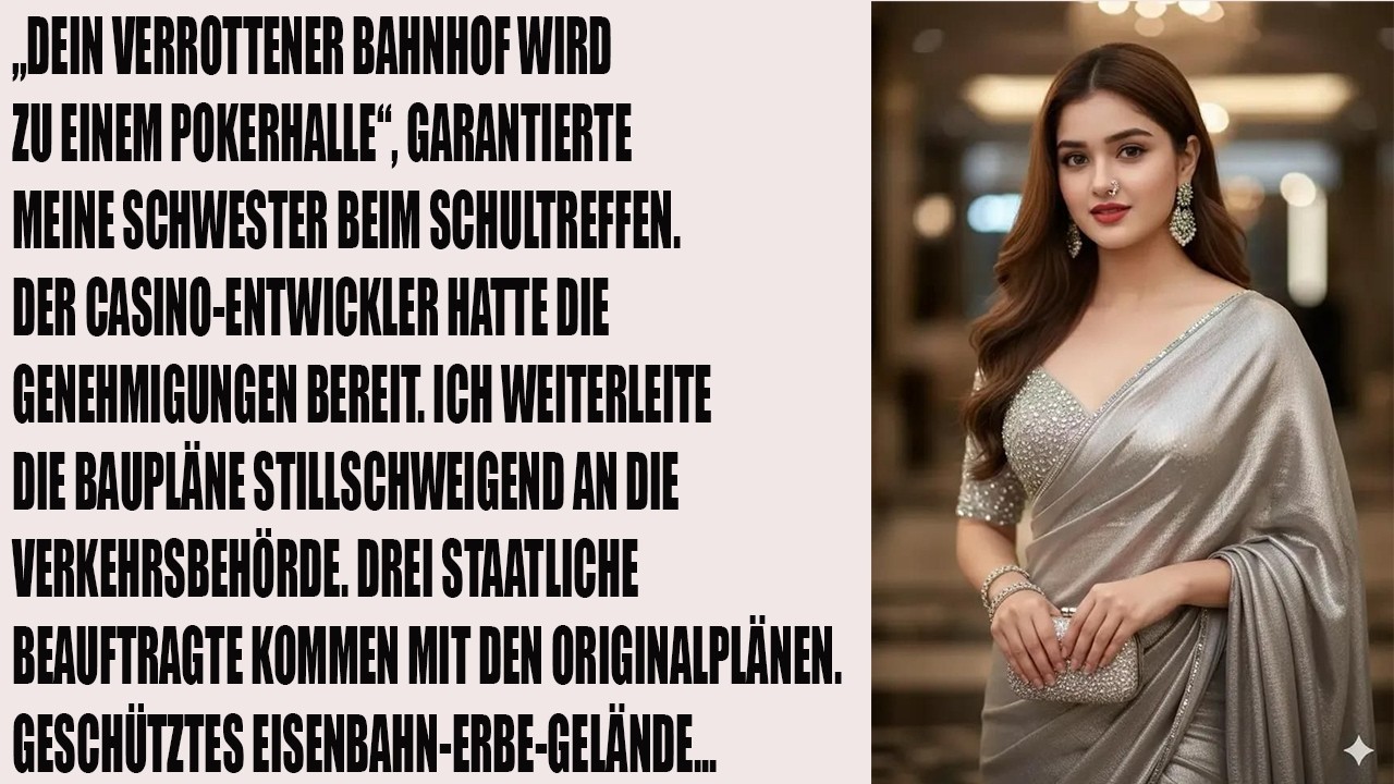 Meine Schwester verkaufte alten Bahnhof für Casino — Verkehrsbehörde griff ein