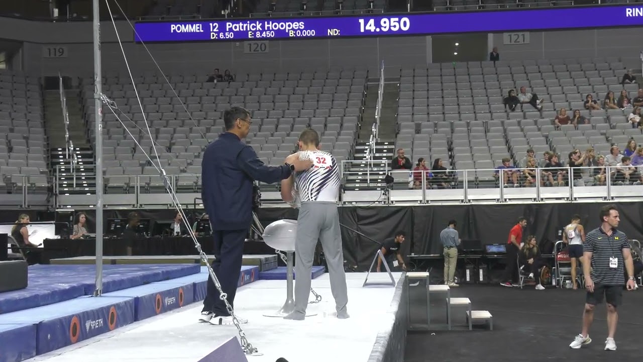 Paul Juda  - High Bar  - 2024 Xfinity U.S. Championships -  Senior Men Day 1