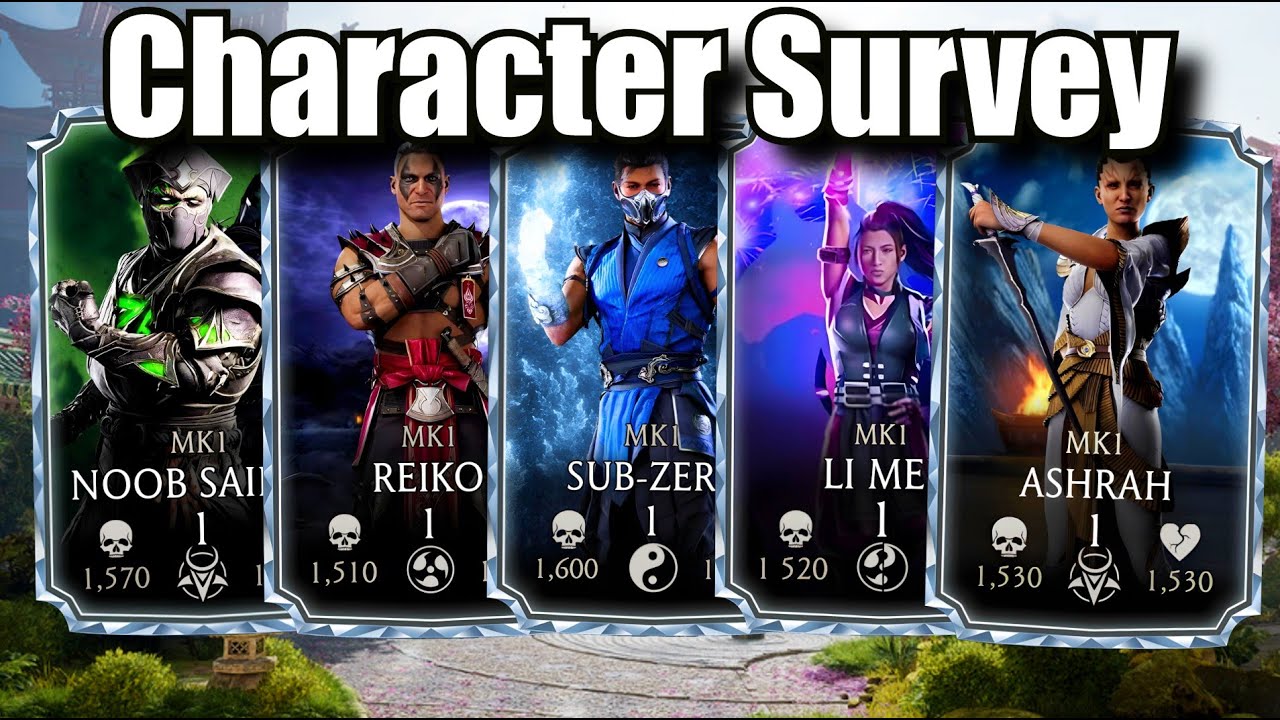 MK Mobile CHARACTER SURVEY! Who's Next? Update 7.1!