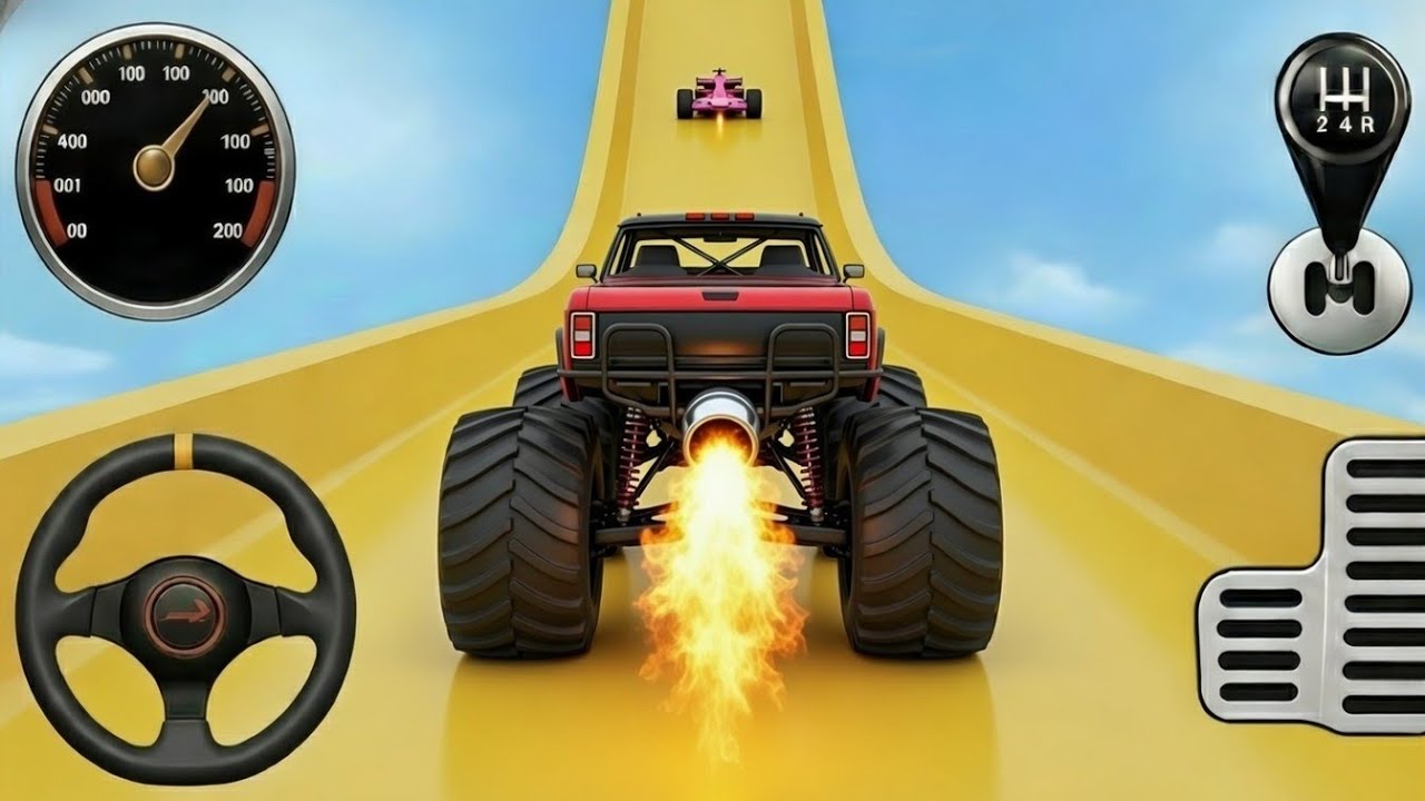 Ultimate Monster Truck Stunts 2026 🚛 Epic High Speed Jumps & Mega Ramp Racing | Android Gameplay 🔥 