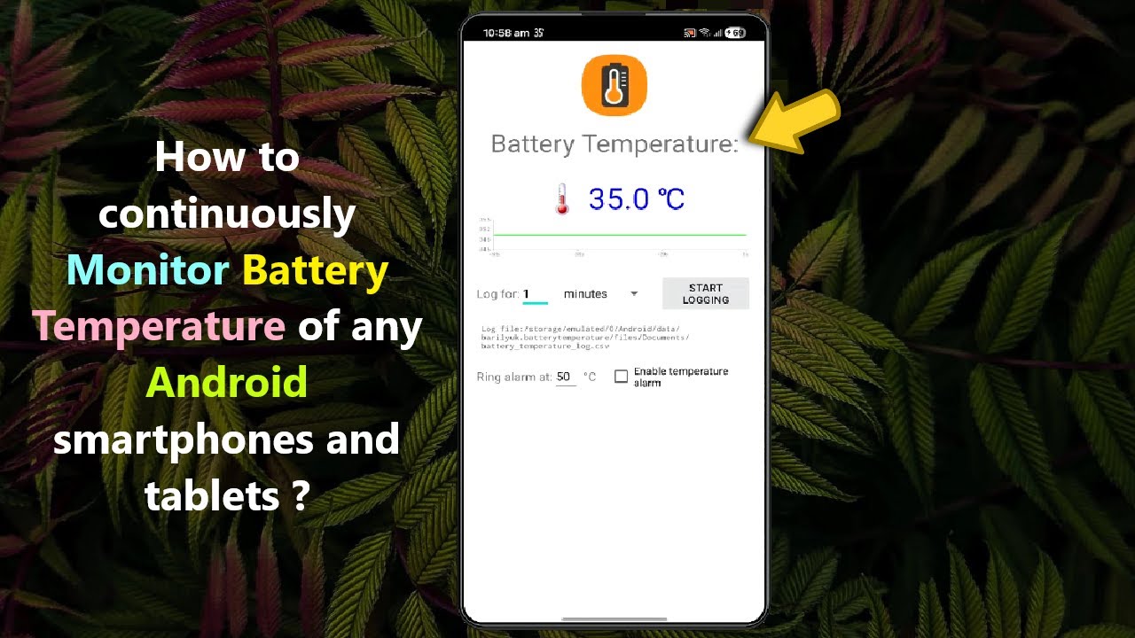 Как постоянно контролировать температуру аккумулятора любого Android-смартфона или планшета?