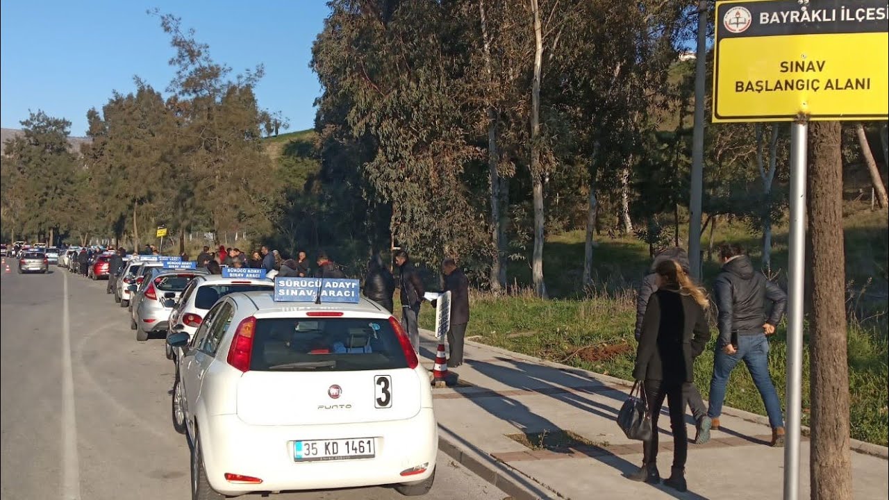 İzmir Bayraklı Yeni Direksiyon Sınav Alanı