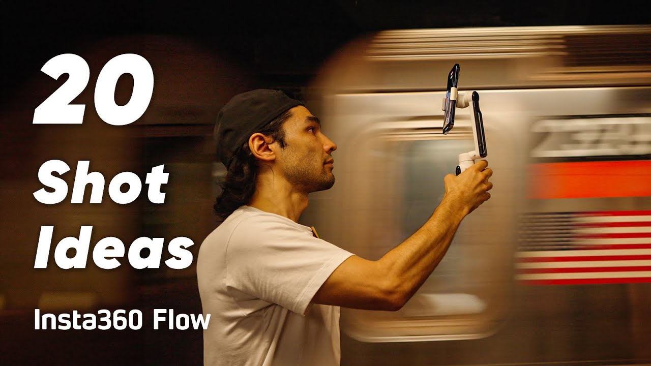Insta360 Flow - 20 Creative Gimbal Shot Ideas (ft. Brandon Li)