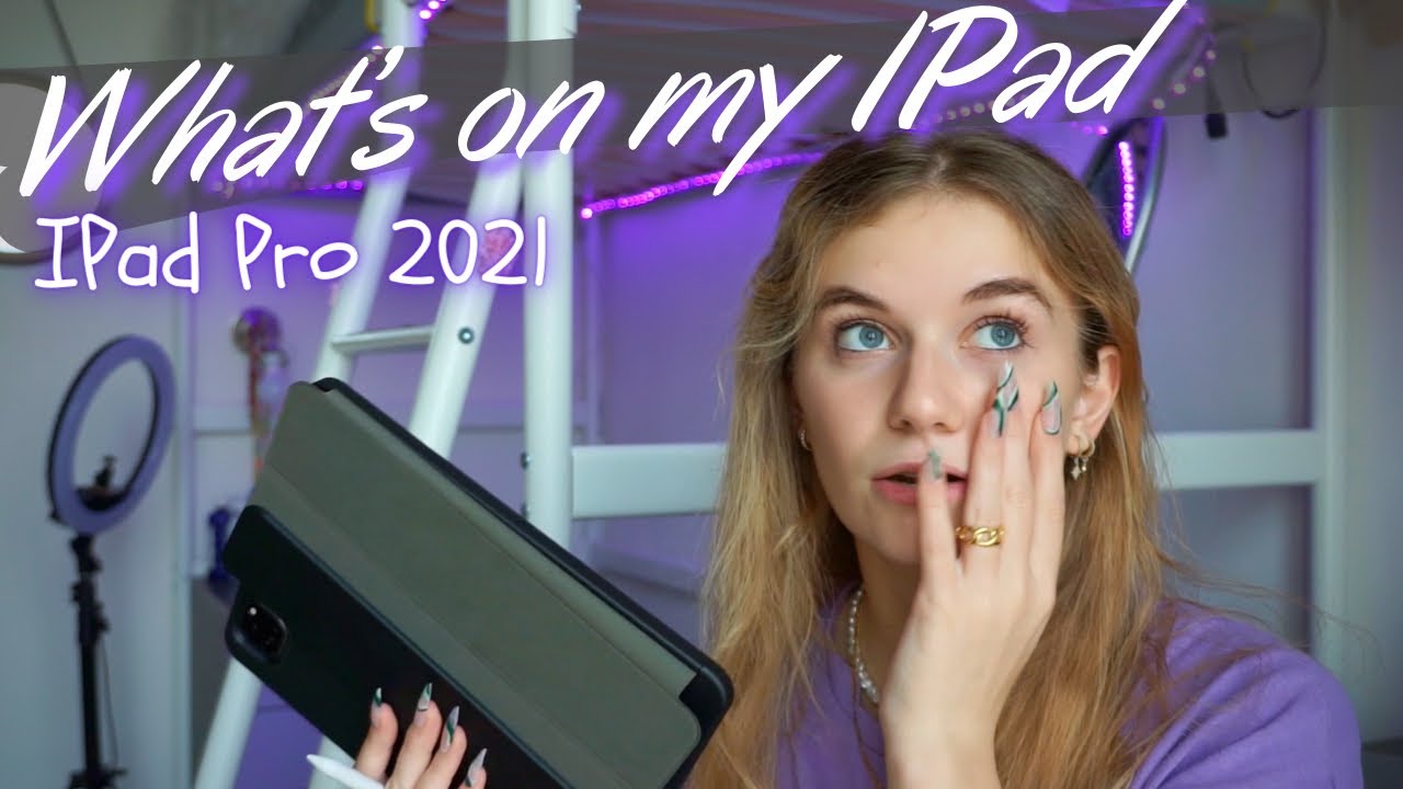 What's On My iPad Pro 2021😩❤️‍🔥!!! Cosa c'è nel mio NUOVO IPAD?! migliori app