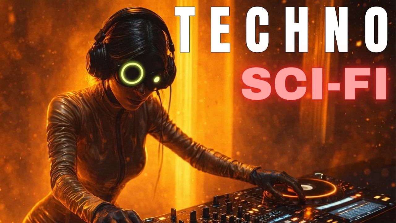 1 Hour Hypnotic Techno Mix | Futuristic Electronic DJ Set | Deep Sci-Fi Techno Session