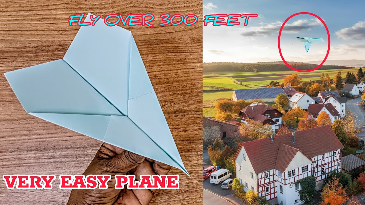 How to Make a Paper Rocket That Flies Far | Easy Tutorial for Kids