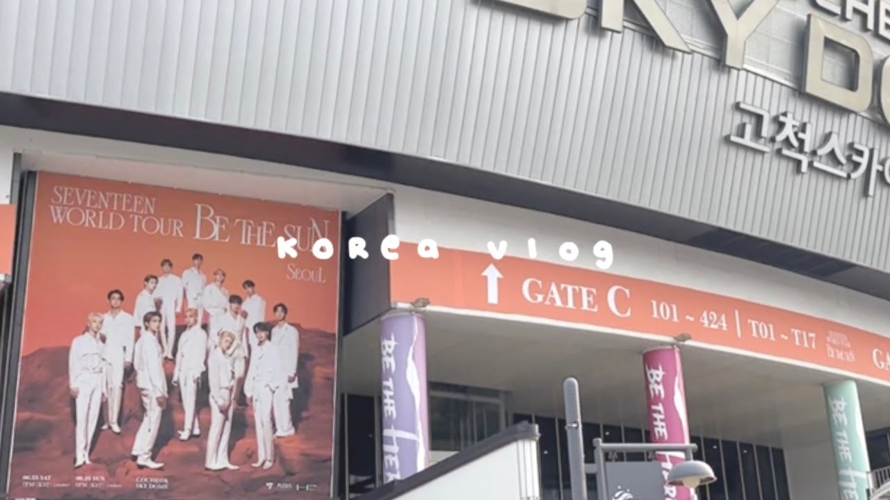 carat-log 💎 | korea vlog | face the sun album unboxing (path, carat ver.), polco, ticketing, concert