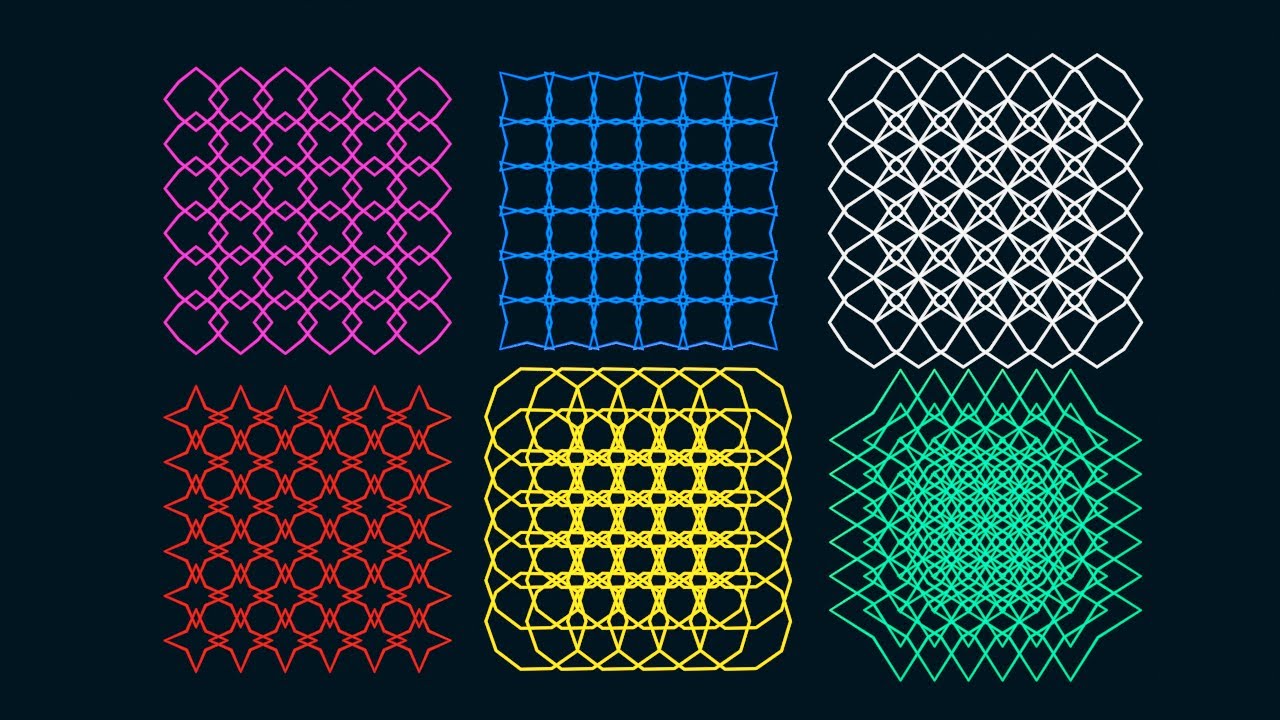 Create complex patterns in blender!! easily with simple geometry nodes!!