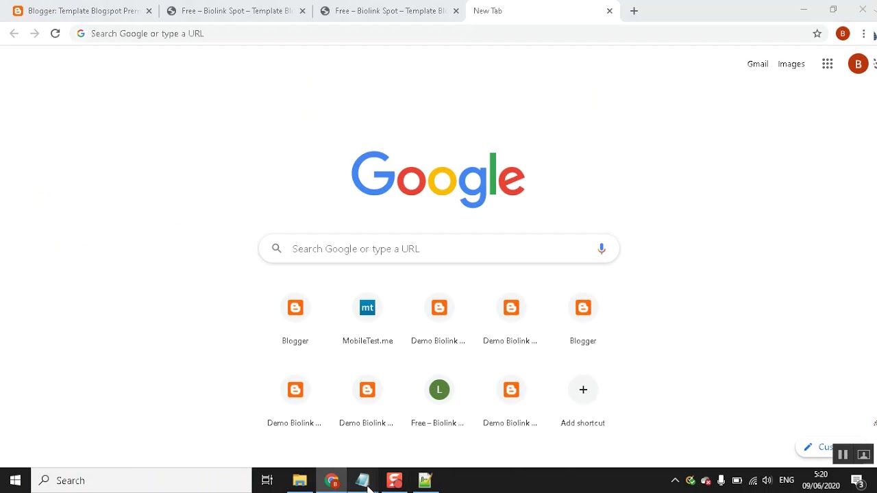 Cara Mudah Membuat Biolink Gratisan di Blogspot