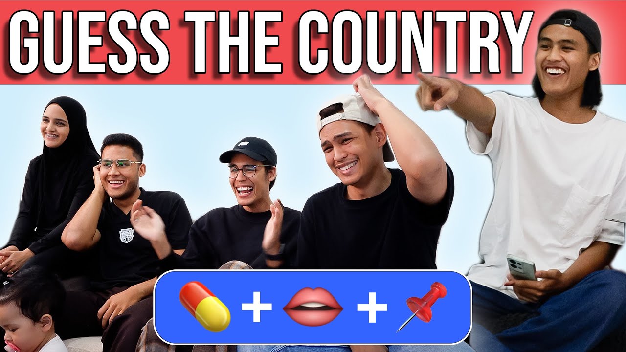GUESS THE EMOJI CHALLENGE | w/ Aisyah Habshee, Muhsin Yusni, Luqman Yusni & Naim Yusni
