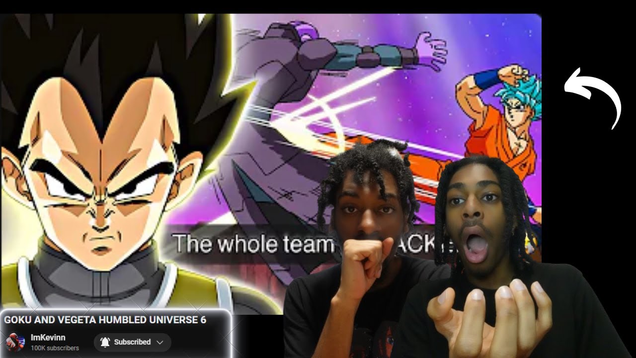 GOKU AND VEGETA HUMBLED UNIVERSE 6 | Reaction!