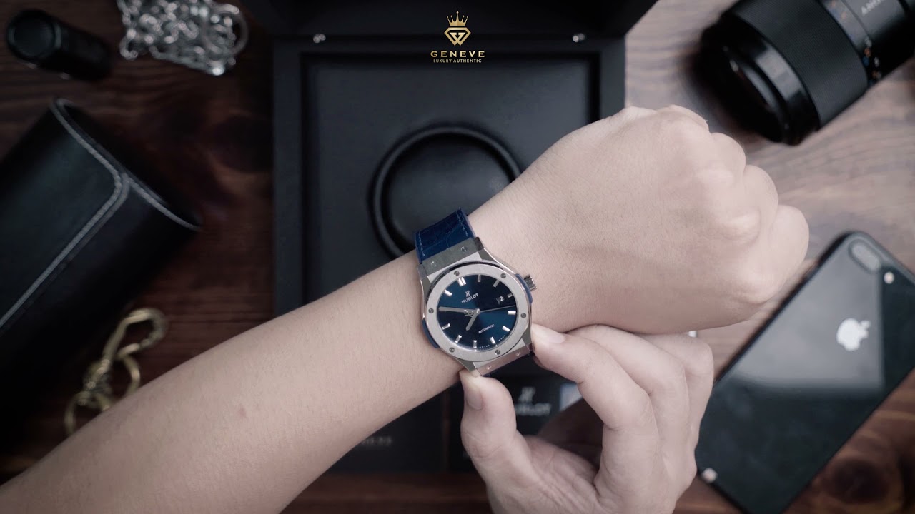 ĐẬP HỘP - REVIEW | ĐÃ MẮT VỚI CHIẾC  HUBLOT CLASSIC FUSION 42MM BLUE TITANIUM | GENEVE LUXURY