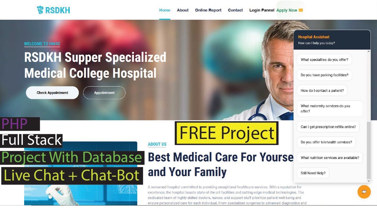Don't Use Hospital Management Systems Without OTP Verification