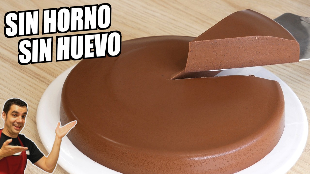El POSTRE DE CHOCOLATE m&aacute;s F&Aacute;CIL y RICO 😍 SIN HORNO ni HUEVO