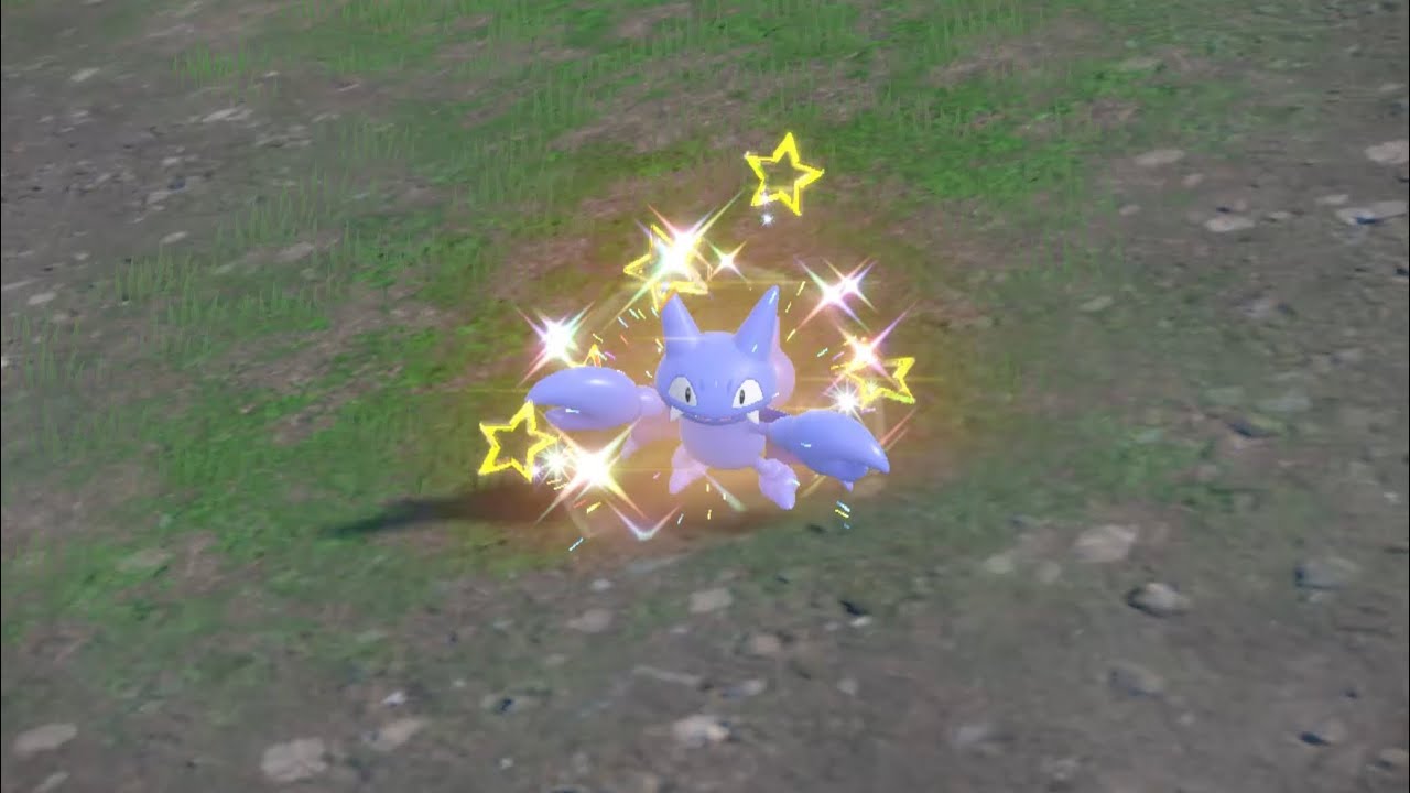 Pok&eacute;mon Scarlet and Violet Shiny Gligar
