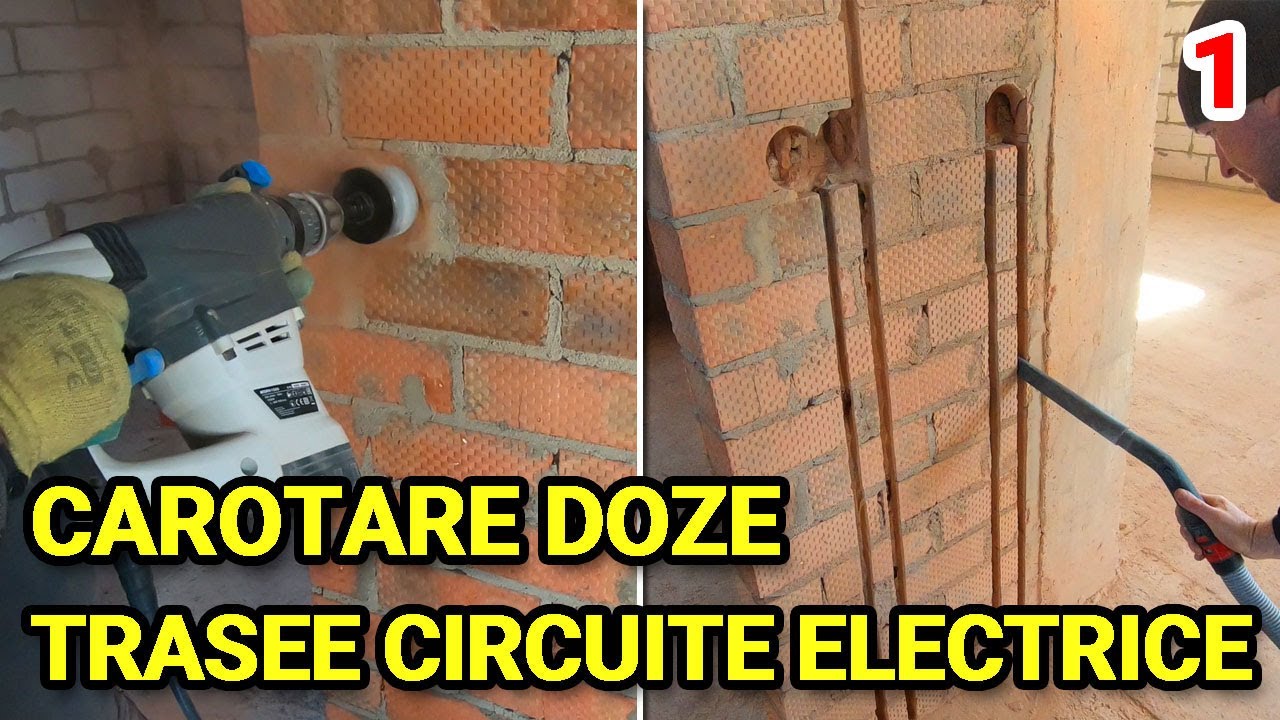 #123 Instalatie electrica casa noua. Gauri pentru doze si canale electrice #casapasiva #passivehouse