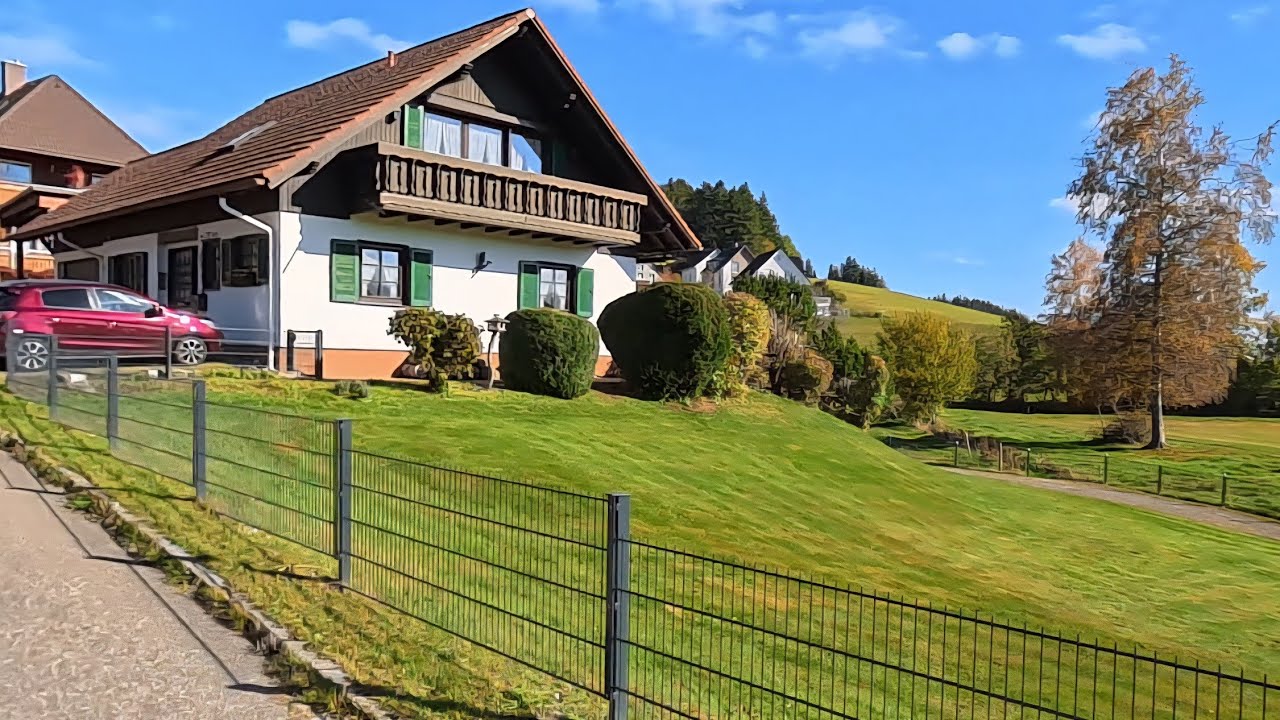 🚗 Golden Autumn in the Black Forest 🇩🇪 2🍂 Driving from Freiburg to Titisee