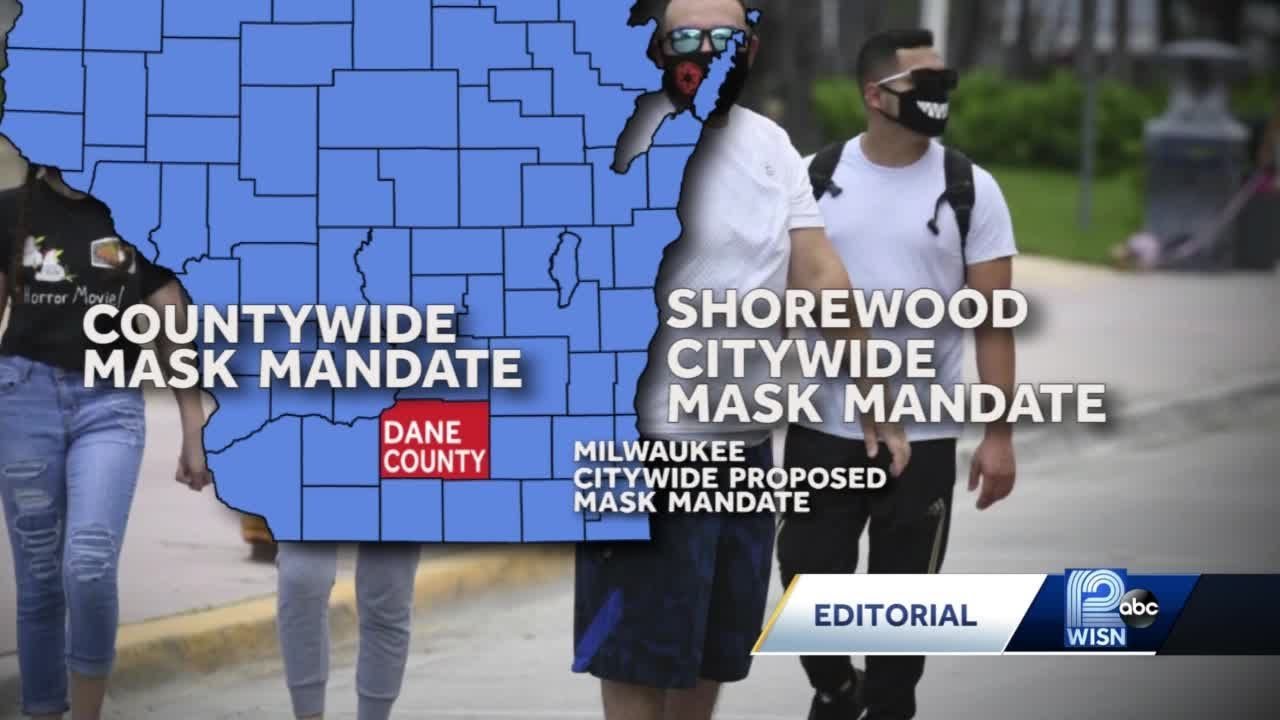 WISN 12 Editorial: Requiring face masks could prevent another shutdown, save lives