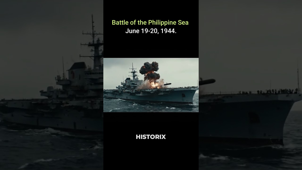 WW2 - The Battle of the Philippine Sea | #Japanese Combined Fleet V/S #USA Fifth Fleet