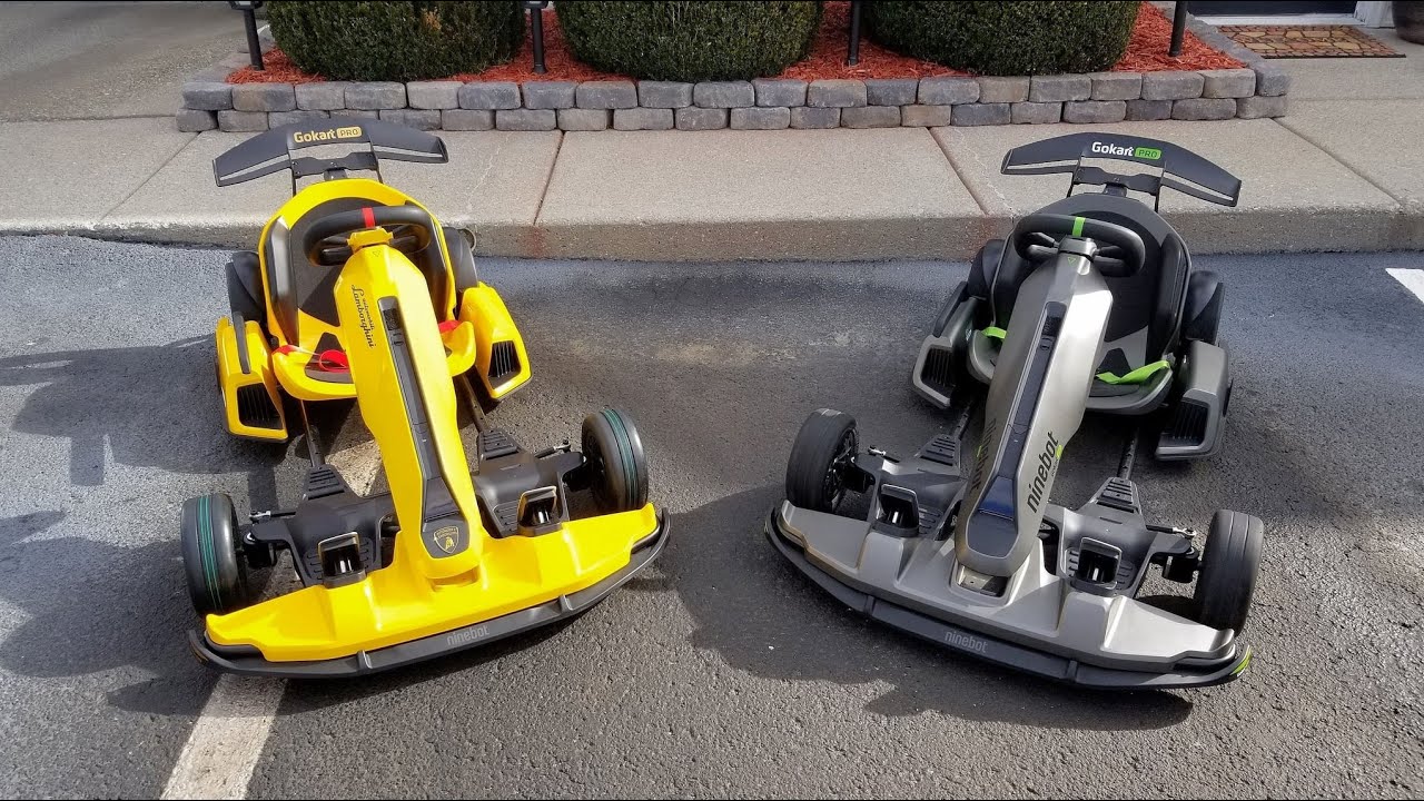 XIAOMI LAMBORGHINI GO KART PRO VERSUS NINEBOT GO KART PRO