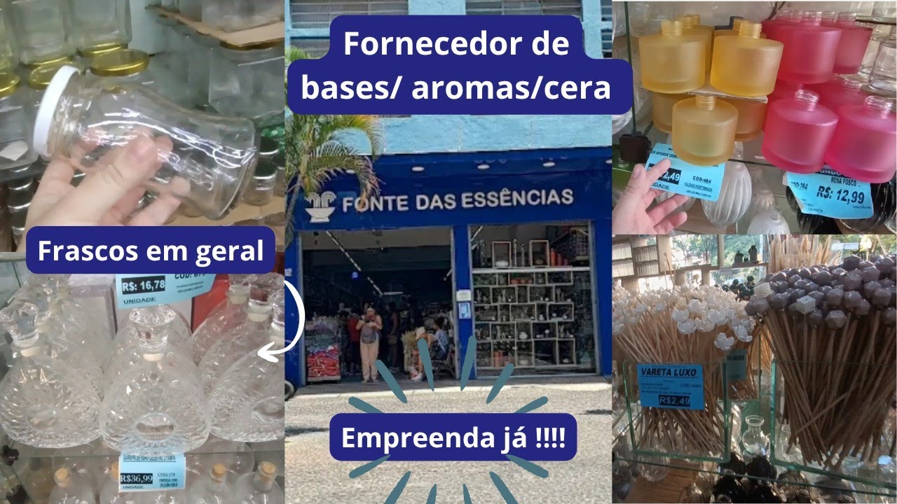 A Fonte das Essências fornecedor de essências, bases glicerinada, cera e muito mais #rendaextra 