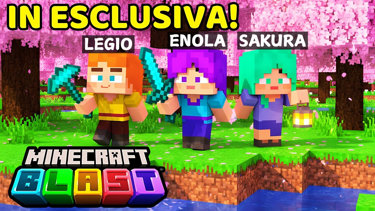 Giochiamo MINECRAFT BLAST in ESCLUSIVA! Ecco COM'È e COME OTTENERLO! - ITA