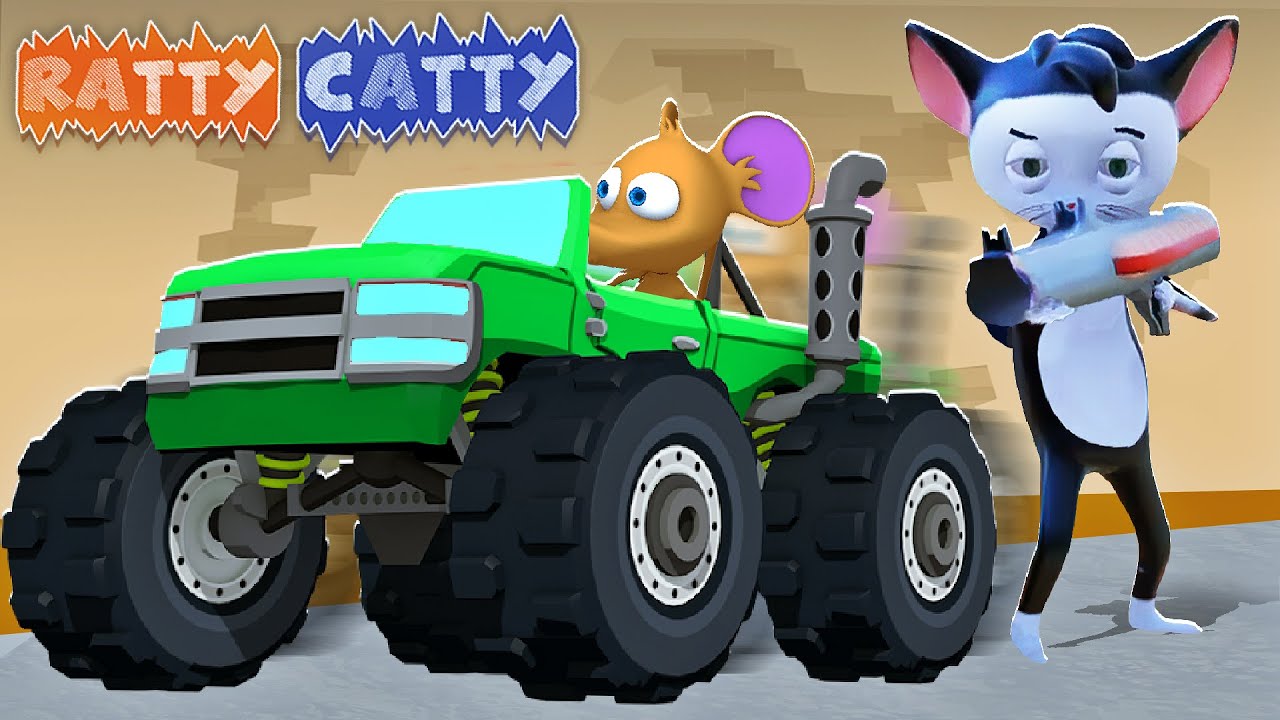 KATZE GEGEN MAUS... (MONSTER TRUCK) | larsoderso