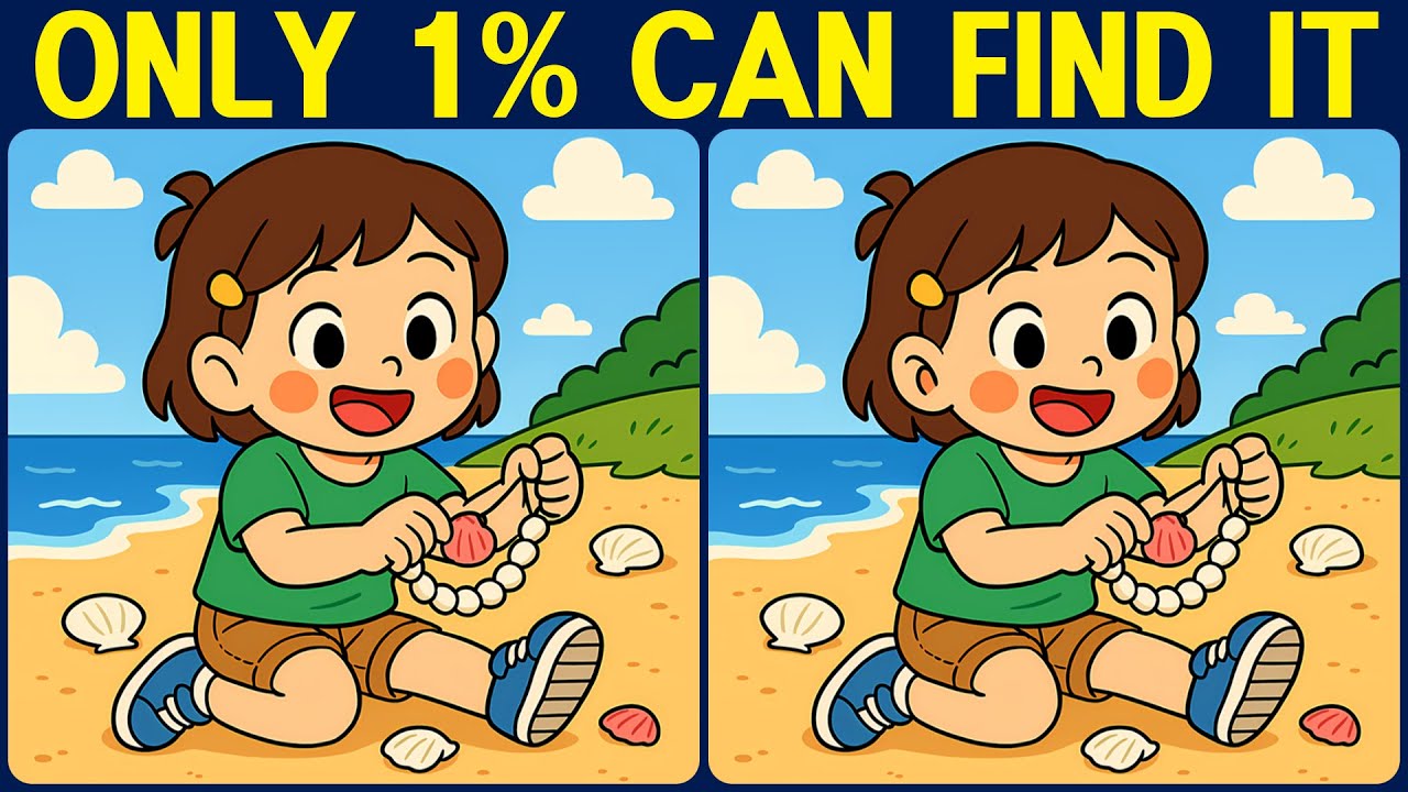 [Spot the Difference Brain Training] The subtle differences will test your attentiveness.
