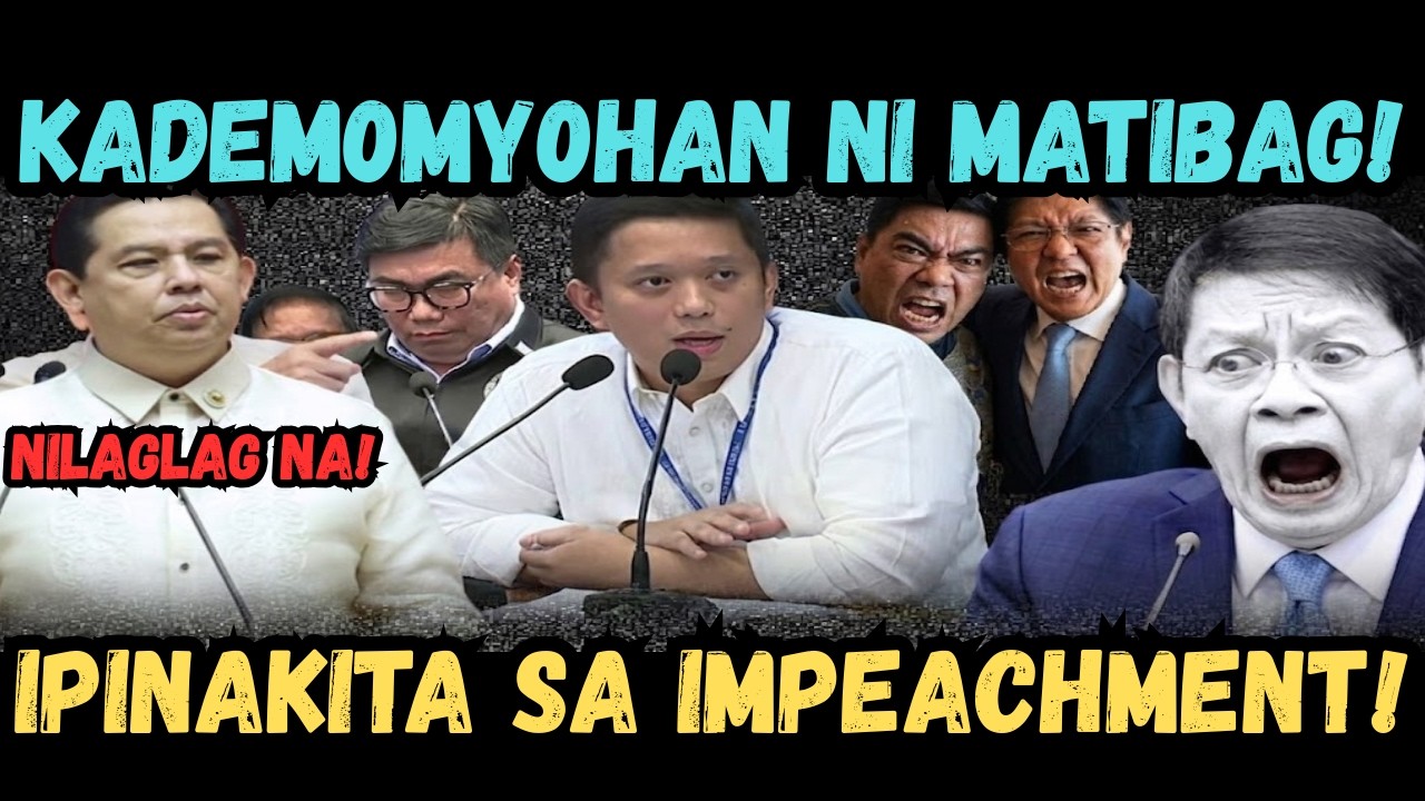 FINISH NA! KADEMOMY0HAN NI MATIBAG IPINAKITA SA HEARING! HET0 NA! ROMUALDEZ NILAGLAG NA!