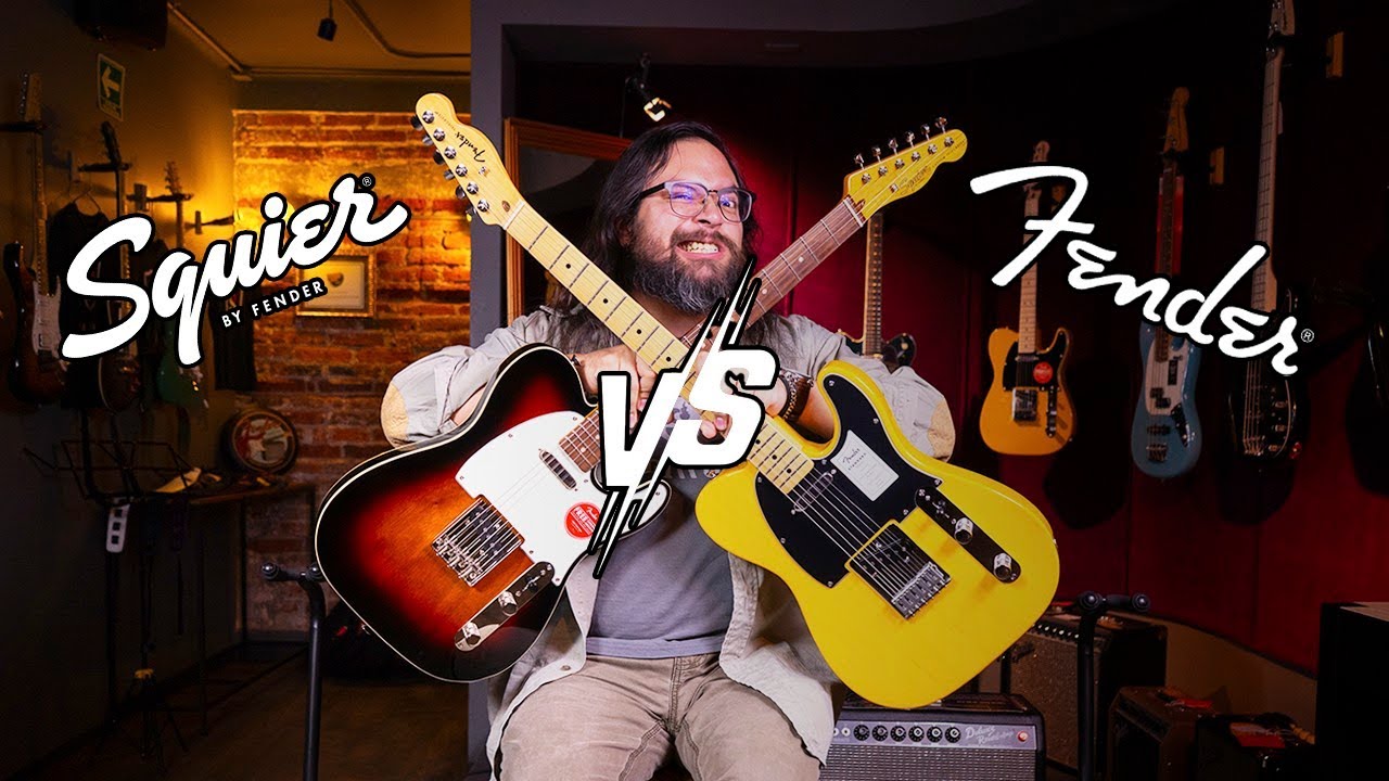 ¡La Squier más CARA VS Fender más BARATA!
