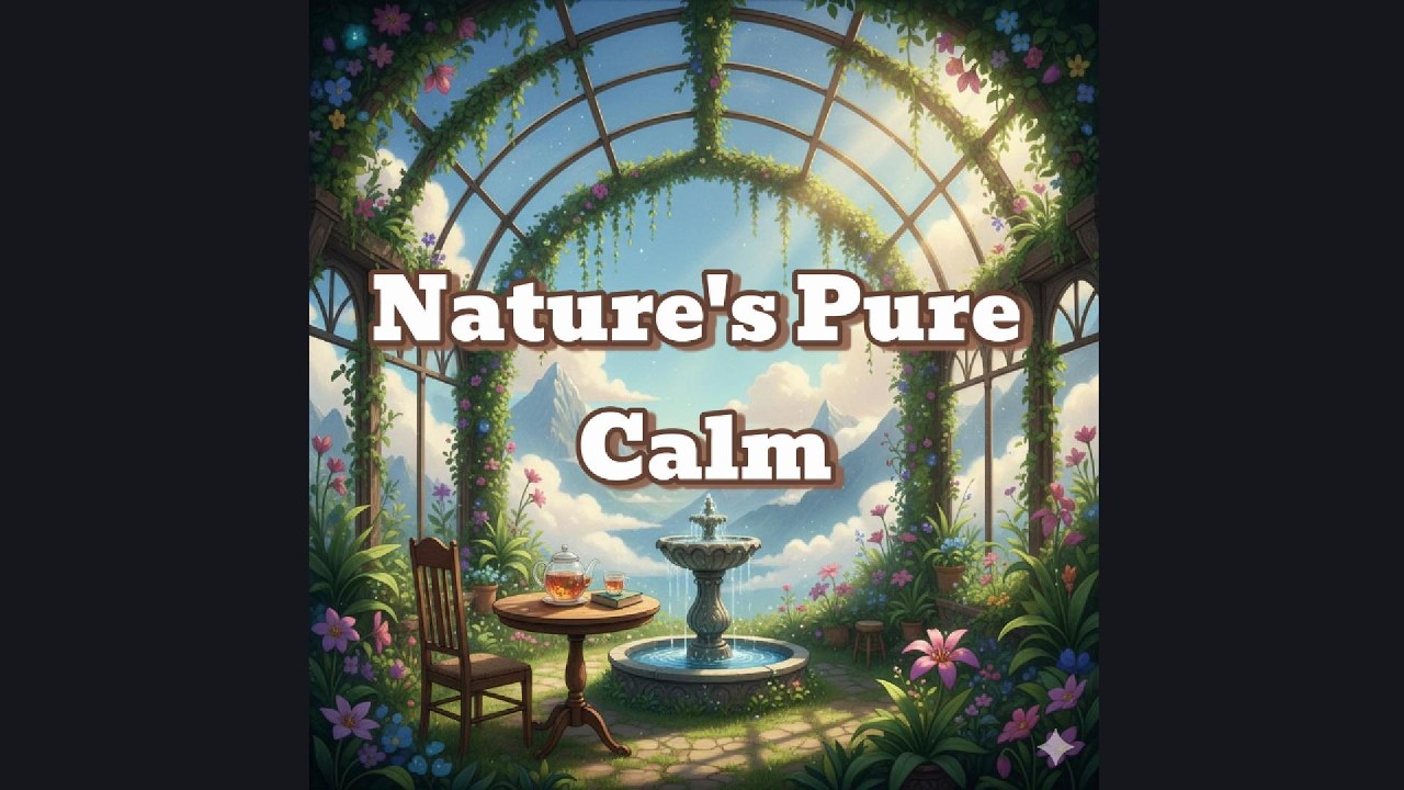 천공카페 하늘섬Celestial Greenhouse ASMR | Heavenly Garden Above the Clouds#PureCalm #RelaxingNature