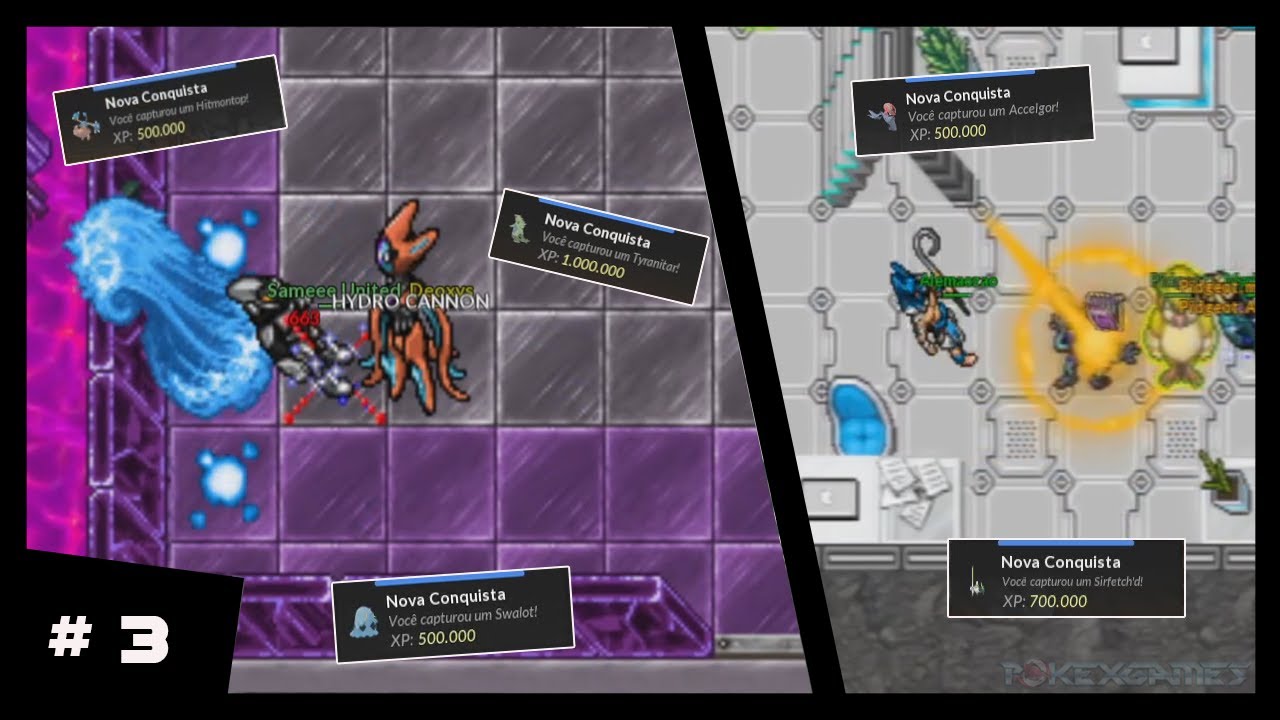 DRIBLANDO O DEOXYS, VARIOS CATCHS E MORTES ‹ PXG CLIPES #3 ›