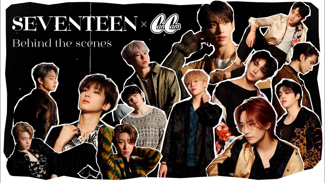 Eng Sub) 【SEVENTEEN】セブチの撮影裏に密着♡メンバーの仲良しな姿も大公開！/ 2021 Behind the scenes  CanCam Photoshoot