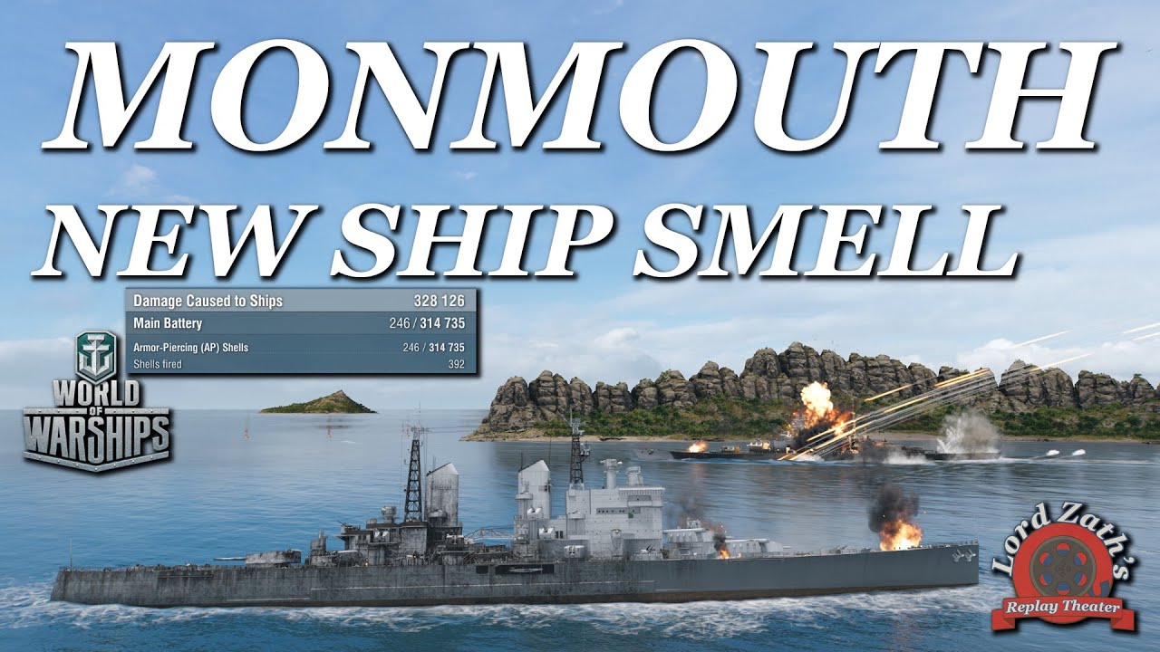 New Boat Smell – Monmouth Tier X British CA | Sunset Isles Replay Analysis 2025 | World of Warships