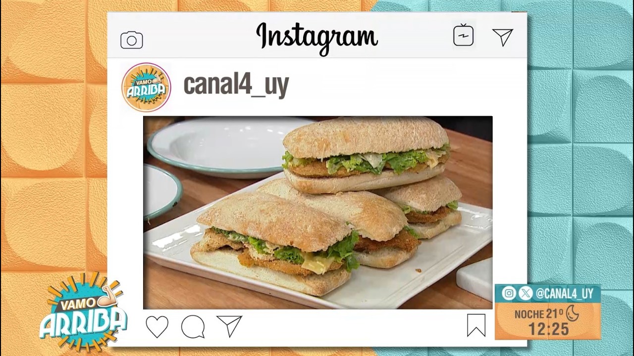 Vamo Arriba - Sándwich de ensalada César