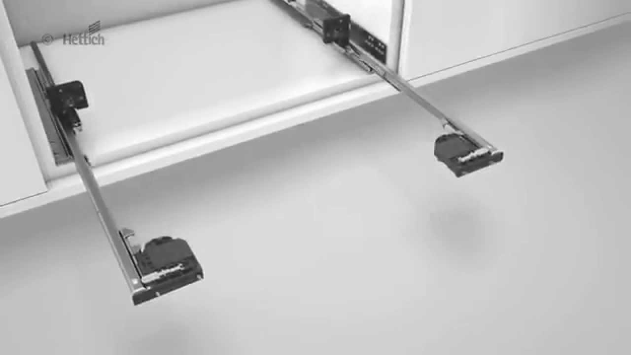Hettich Quadro 4D Full Extension Soft Close Runner