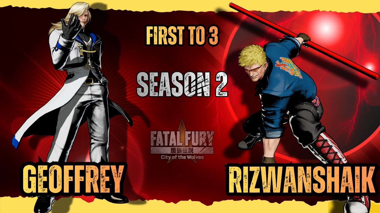 FF Season 2:  GeoffreyMark (KAIN) VS Rizwanshaik (BILLY)  FATAL FURY: CoTW High Level Gameplay