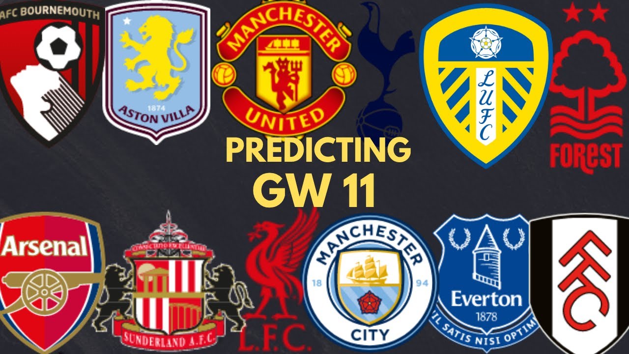 ⚽ Premier League Gameweek 11 Predictions 🔥 | Man Utd vs Spurs, Man City vs Liverpool#electrickebab