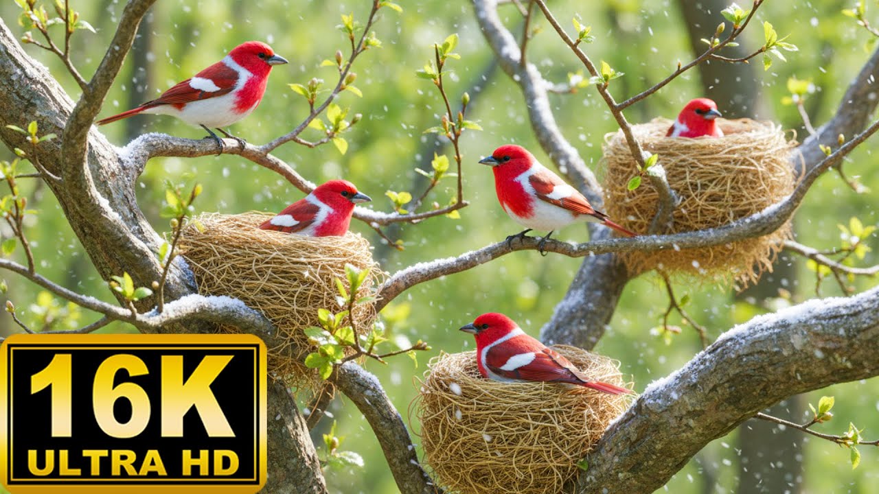 Music with Calming Piano and Birds Chirping ~ Soft Healing Energy for Calm & Emotional Balance 🌹