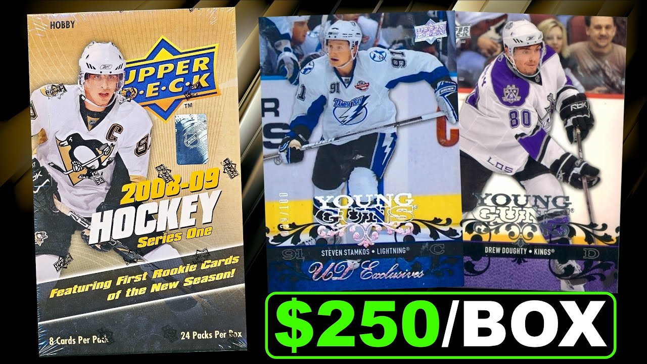 ТАКОЙ НЕДООЦЕНЕННЫЙ УРОЖАЙ! - 2008-09 Upper Deck Series 1 Hockey Hobby Box Break